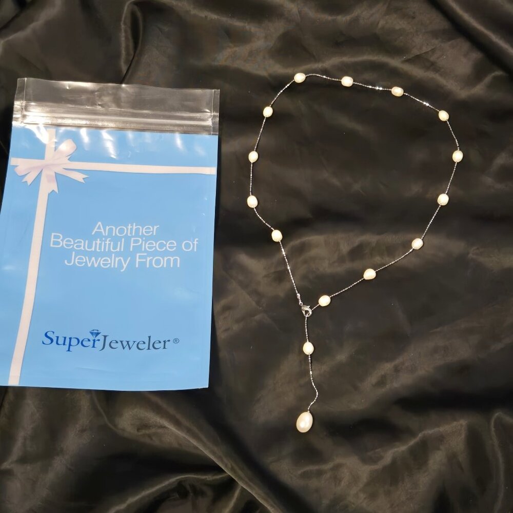 NWOT Fresh Water Pearl Adjustable Necklace